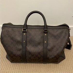 EUC COACH DUFFEL TRAVEL BAG Y2K